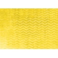 thumbnail image 1 of Ahgly Company Machine Washable Indoor Rectangle Solid Yellow Modern Area Rugs, 4' x 6', 1 of 4