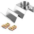 thumbnail image 1 of Stainless Steel Tower Rack Pancake Rack With Sauce Cup Family Kitchen Tool, 1 of 4