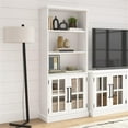 thumbnail image 3 of Westbrook 5 Shelf Bookcase with Glass Doors by Bush Furniture, 3 of 8