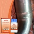 thumbnail image 3 of Gel limpiador de soldaduras de acero inoxidable | Removedor de óxido para soldaduras de acero inoxidable | Gel antigoteo | Uso industrial y doméstico | Puele, limpia el óxido y las manchas rebeldes, 3 of 7