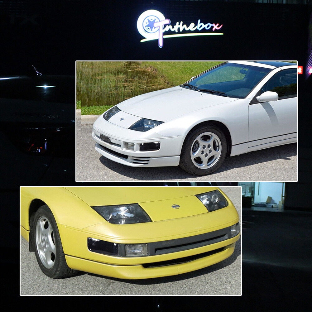GTINTHEBOX 2X Smoked Front Bumper Signal Lights For 1990