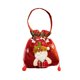 thumbnail image 3 of Bolsa de regalo de Navidad, bolsa de regalo con cordón, portátil, reutilizable, bonita, para fiestas de Navidad, bolso de mano, decoración navideña Papá Noel, 3 of 8