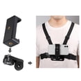 thumbnail image 3 of Soporte de montaje de la correa del pecho del arnés del teléfono inteligente Sunnimix Soporte para correa de montaje en el pecho, 3 of 8