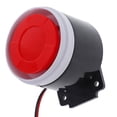 thumbnail image 3 of 2pcs Wired Mini Alarm Siren For Home Office Security Alarm System With Loud Voice Reliable Sound Alarming Alarm System Security Siren, 3 of 9