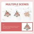 thumbnail image 6 of Gymnture Christmas Brooch Pin Festival Brooch Badge Fashion Accessory Rhinestone Tree Brooch Pin, 6 of 10