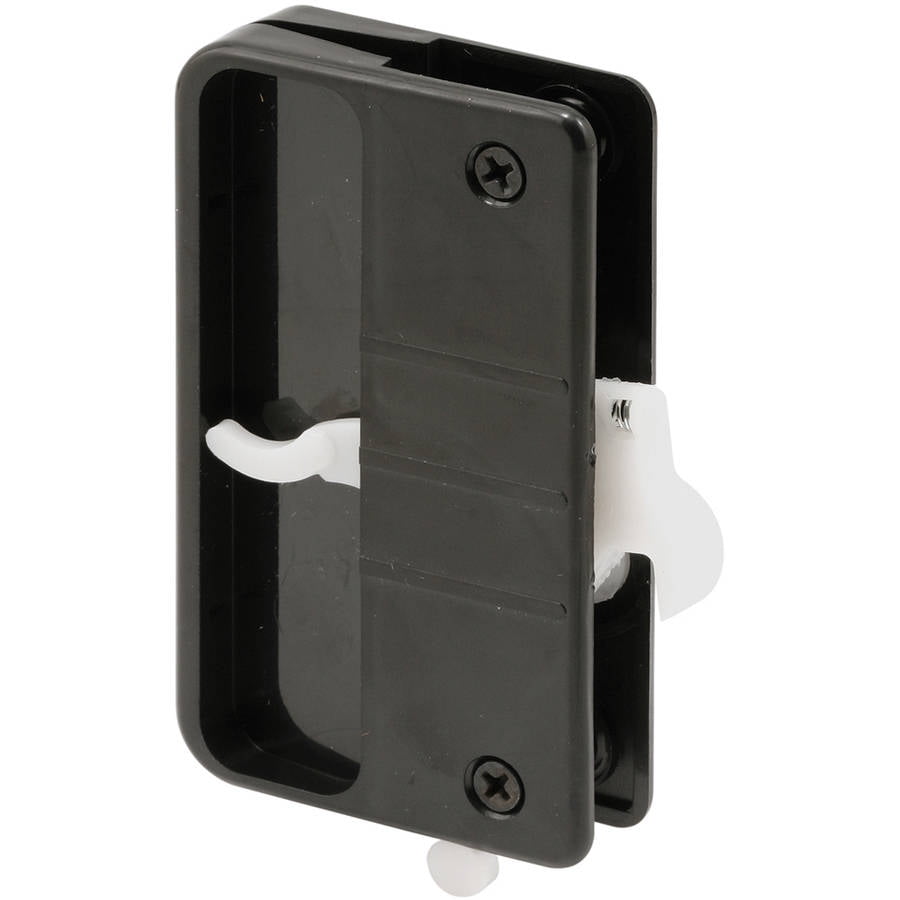 Prime Line A108 3" Black Sliding Screen Door Latch & Pull
