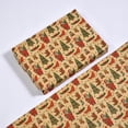 thumbnail image 2 of Xmarks Christmas Wrapping Paper, Xmas Theme Design Kraft Paper for Holiday Gift Wrap - 19 X 27Inch Per Roll, 2 of 13