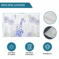 thumbnail image 6 of Coastal Purple Placemats Set of 8, Ocean Coral Starfish Jellyfish Seahorse Placemats for Dining Table, Place Mats for Kitchen Tabletop, Waterproof Wipeable Dining Table Mats Set, 6 of 9