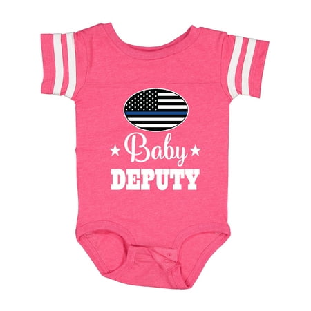 

Inktastic Sheriff Baby Deputy Law Enforcement Gift Baby Boy or Baby Girl Bodysuit