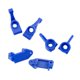 thumbnail image 1 of Piezas para coches RC: Bloques de dirección resistentes y fáciles de instalar, soportes de eje trasero. Azul, 1 of 7
