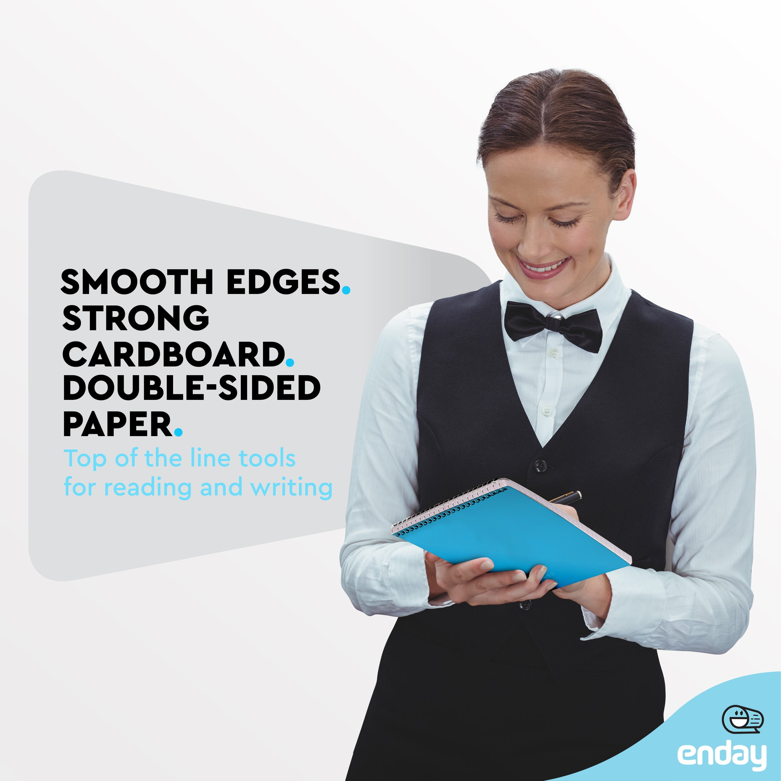 Enday Steno Pads Spiral 6x9 12 Pack, Gregg Rule White Paper, 80 Sheets Steno Notebook for writing in Pink, Purple, Green, Blue, Red, Grey, Multicolor