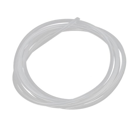 1mm x 2mm High Temp Resistant Flexible Clear Silicone Tube Hose Pipe 1M Length