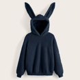 thumbnail image 4 of SIYUDAN Hoodies for Women Long Sleeve Hoodie Women Pullover Unisex HoodieBlue Sweatshirt for women 's Fall Jacket Street Style Clothes, 4 of 7