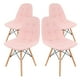 thumbnail image 1 of Juego de Sillas Estilo Eames de Botones Mirel Rosa, 1 of 8