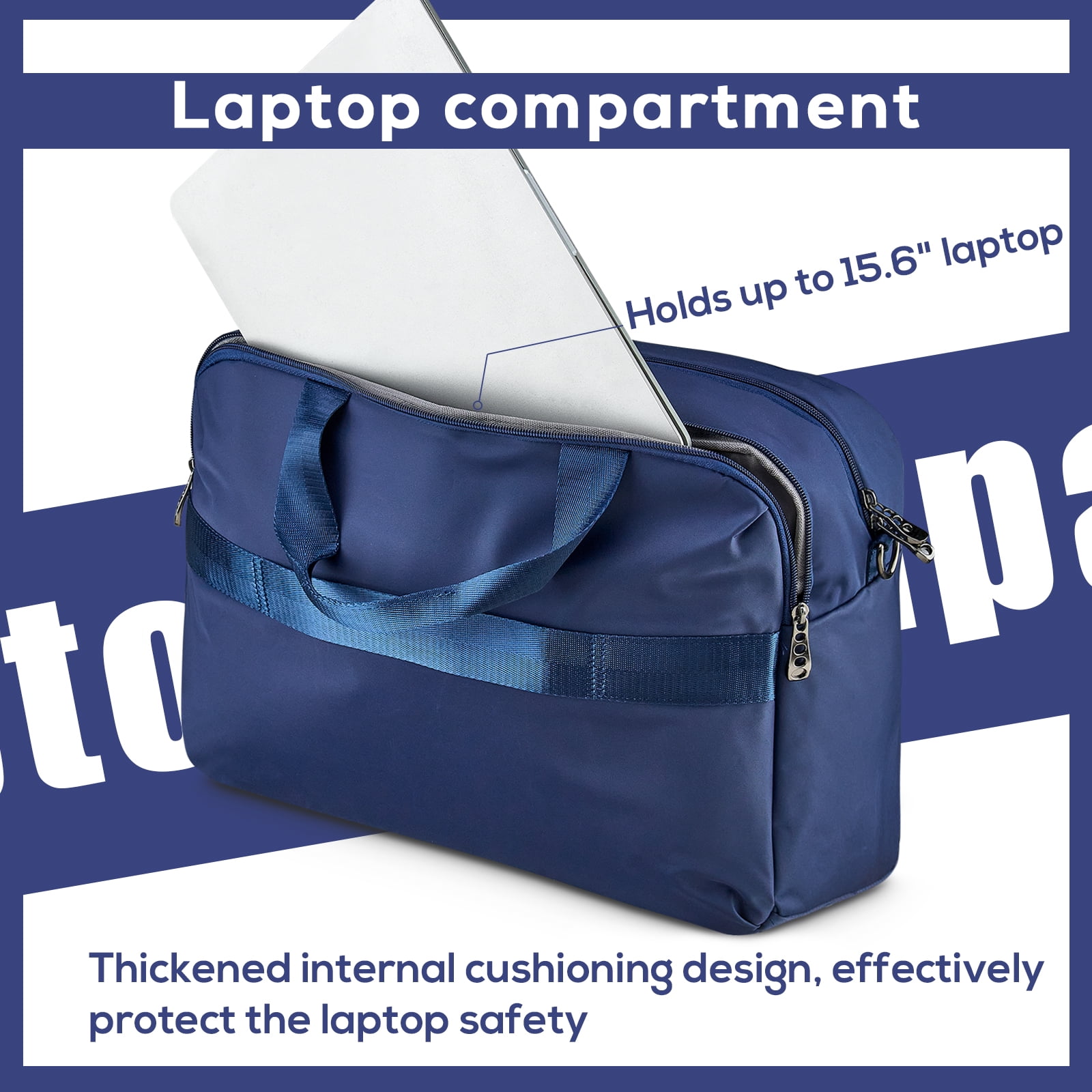 Joyway Travel Duffel Bag with Laptop Compartment, 15.6" Carry-On Bag, Sports Gym Bag with Shoulder Strap, Weekend Travel Bag