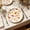 S, variant on Fall Watercolor Floral Disposable Paper Plates, Oil-Proof Thickened Printed Tableware For Autumn Holiday & Themed Banquet Layout.7 in(10PC)S