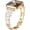 Gold, variant on Four-Leaf Clover Band Fit Bling Apple Watch Bands for Women 46mm 45mm 44mm 49mm 42mm, Thin Metal Sparkly iWatch Bands Slim Glitter for iPhone Watch Series 10 9 8 7 6 5 4 3 2 1 SE Ultra