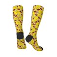 thumbnail image 4 of Haiem Duck with Star Sunglasses Socks, Funny Novelty Crazy Design Cotton Socks Sports Socks Knee High Socks For Men, Women,1Pairs - Gift For Working Friends, 4 of 9