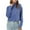 Blue, variant on VSSSJ Cropped Sweaters for Women Long Sleeve Casual Turtleneck Cable Knit Solid Color Loose Fall Winter Crop Pullover Sweater Tops Brown M