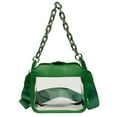 thumbnail image 1 of Bolso transparente para mujer, bolso transparente, bolso de concierto, bolso transparente aprobado para estadios, bolso bandolera, bolso tipo hobo, regalo, 1 of 7
