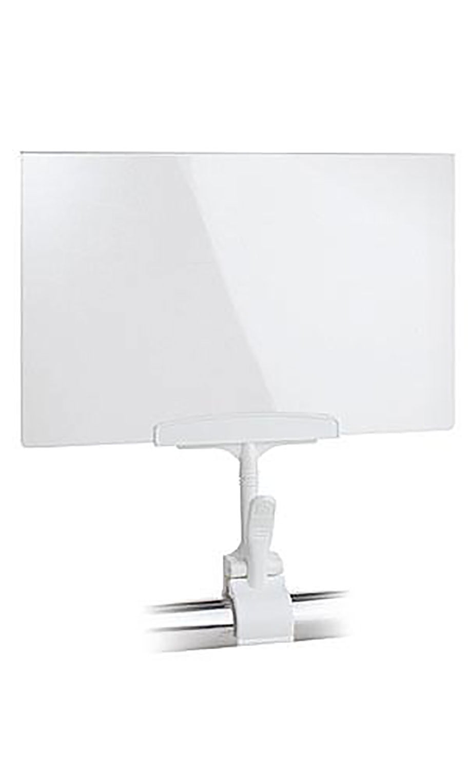 7 x 11 inch Acrylic Sign Holder with Clamp