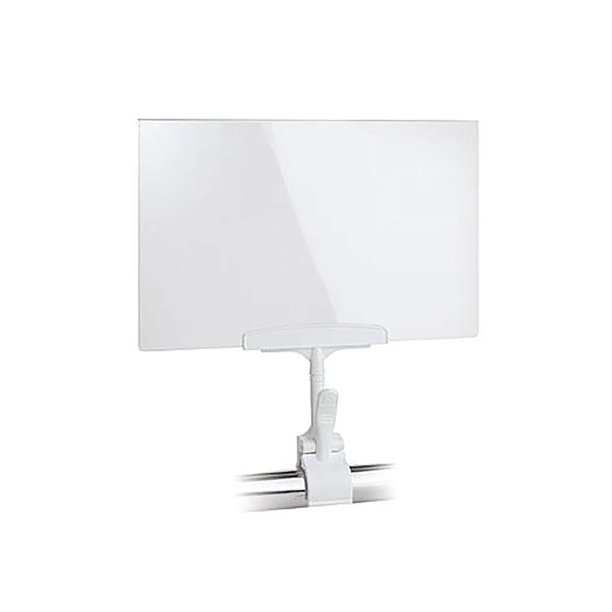 7 x 11 inch Acrylic Sign Holder with Clamp
