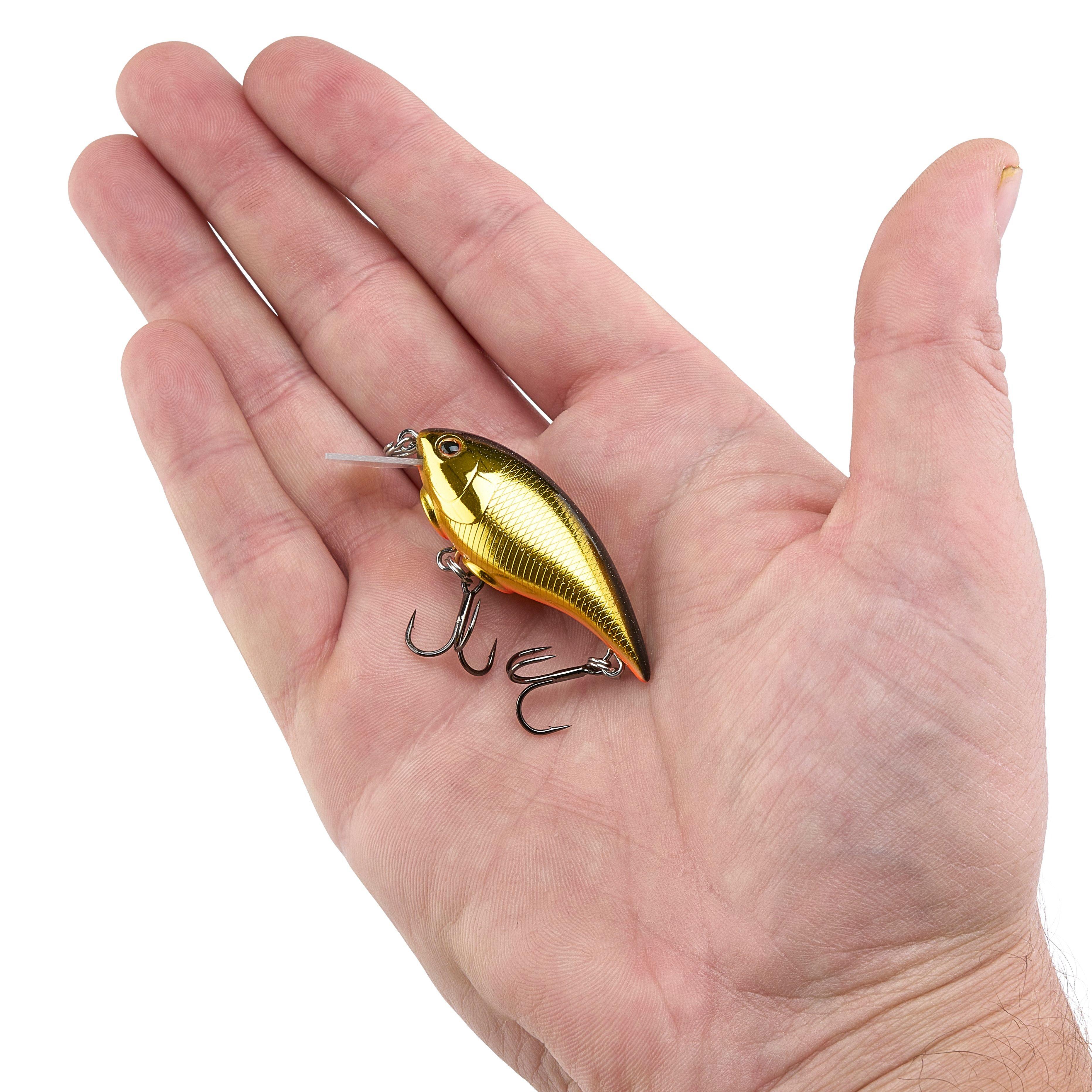 Berkley Shallow Money Badger Fishing Crankbait, 1.5 in, Hybrid Baitfish-Crayfish