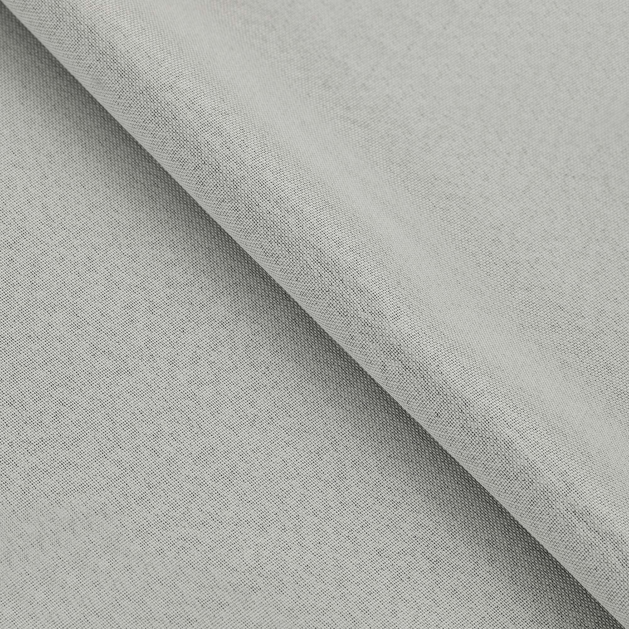 Superior Linen Blackout Curtains Set of 2, Grommet Header Curtain Panel Pair, Marshmellow, 42"W x 63"L