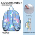 thumbnail image 5 of Small Backpack with Rainbow and Unicorn Patterns, Lightweight and Durable for Everyday Use, 5 of 6