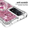 thumbnail image 3 of Funda para Xiaomi Redmi Note 11 Pro 5G/4G con Brillo Líquido Flotante, Purpurina, Parachoques y Anillo Giratorio Soporte, 3 of 5