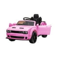 thumbnail image 3 of Best Ride On Cars DODGE Challenger 12V Pink, 3 of 7