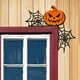 thumbnail image 1 of Decoraciones para puertas de Halloween, 1 pieza de madera con forma de calabaza, fantasma, bruja, letrero para esquinas de puerta de Halloween, adorno para el hogar, la oficina, festival, decoración d, 1 of 7