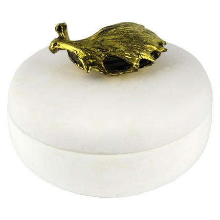 Sagebrook Home Resin Decorative Covered Box