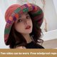 thumbnail image 2 of Sombrero de pescador para mujer, gorro de pescador de doble cara con ala grande para las cuatro estaciones, gorro de pescador de doble cara, para el sol, 2 of 5
