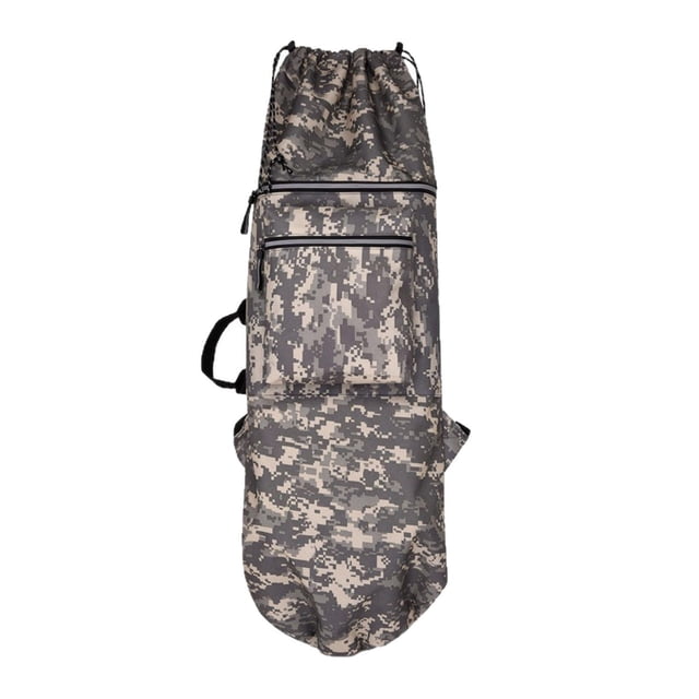 harper Sac de Planche à Roulettes Sac à Dos de Planche à Roulettes Planche de Surf pour Voyage Patinage Extérieur Sac à Roulettes pour Hommes Femmes Longboard Portable Étui de Transport
