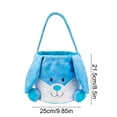 thumbnail image 3 of Generic Easter Bunny Baskets for Kids, Egg Hunt Bags Plush Rabbit Bucket Easter Gifts for boys and girls, 3 of 6