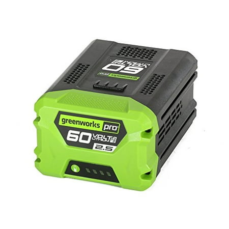 Restored Greenworks 2908302-RC Pro 60V 2.5 Ah Lithium-Ion Battery (Refurbished)