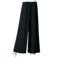 thumbnail image 2 of Itsame Loose Pants for Womens Long Sweatpants Thin Style Loose Pant Black Size 3XL, 2 of 4