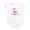 Cloud White, variant on CafePress - Birthday Girl Pink Flamingo Body Suit - Baby Light Bodysuit, Size Newborn - 24 Months