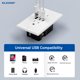 thumbnail image 3 of Enchufes de pared USB ELEGRP de 15 A con 3 puertos USB y 2 puertos USB C, paquete de 2, 3 of 6