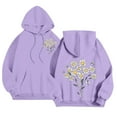 thumbnail image 2 of Bovemsi Hoodie for Women Cute Graphic Hoodies Girls Oversized Fleece Lined Hooded Sweatshirts With Hood Fall Trendy 2025 Lightweight Hoodies, 2 of 4