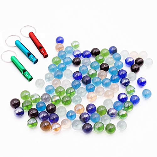 20 X 16MM GLASS MARBLES game play shooter traditional collectors items 