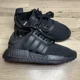 thumbnail image 1 of Ad-id-as NMD R1 Triple Black Training Running Shoes Boost fv9015 Men's Size 4.5, 1 of 5