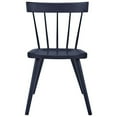 thumbnail image 5 of Modway Sutter 18" Spindle Back Modern Wood Dining Side Chair in Midnight Blue, 5 of 7