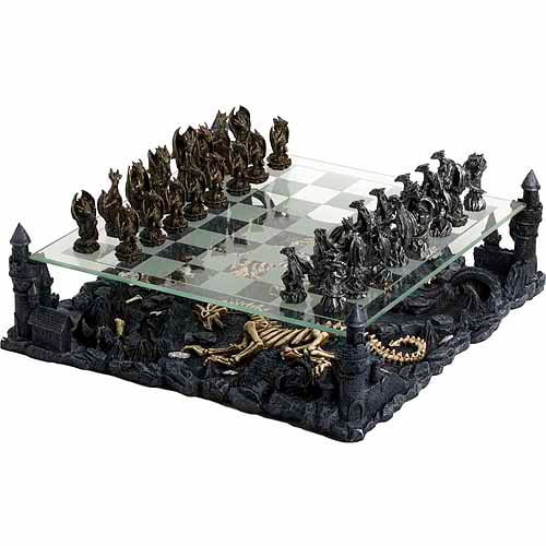 Chh 3 D Dragon Chess Set Walmart Com Walmart Com