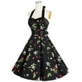 thumbnail image 2 of Market In The Box Women Vintage Dress 1950s Bandage Dress A Line Cocktail Party Dress, 2 of 6