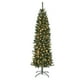 thumbnail image 1 of Árbol de Navidad Artificial Preiluminado, Árboles de Navidad de Abeto para el Hogar, Oficina, Fiesta, Lápiz Artificial con Puntas de Ramas Realistas, 1 of 13