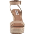 thumbnail image 2 of Steve Madden Upstage Women's Sandals & Flip Flops Tan Suede Size 8.5 M, 2 of 6