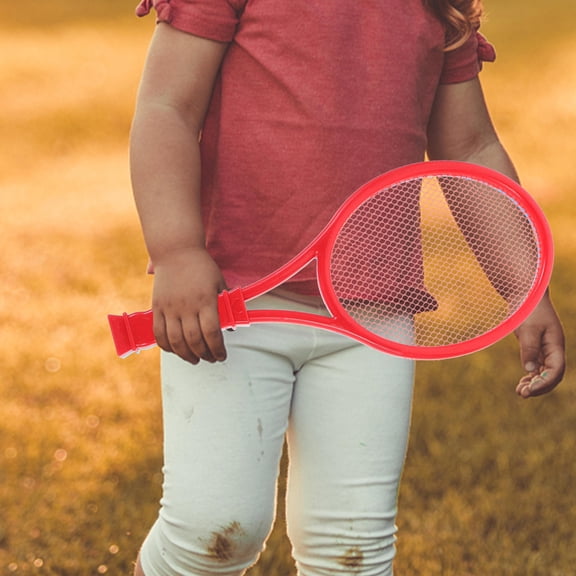 WEUVEB 1Set Assorted Color Tennis Rackets Set for Outdoor Use Small Size Easy Grasp for Beginners