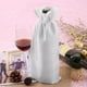 thumbnail image 5 of Bolsa decorativa, 12 piezas de tela de lino simple cubierta de vino bolsa de regalo claridad notable, 5 of 8